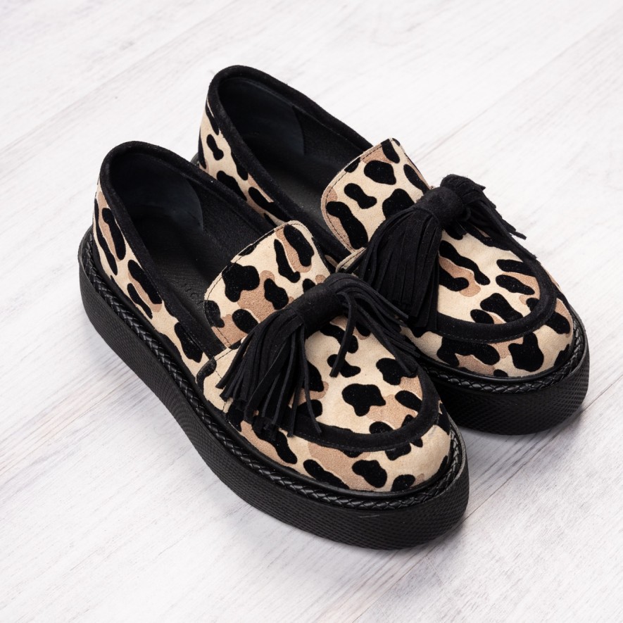    Mocasini - Sardegna - Safari BLACK